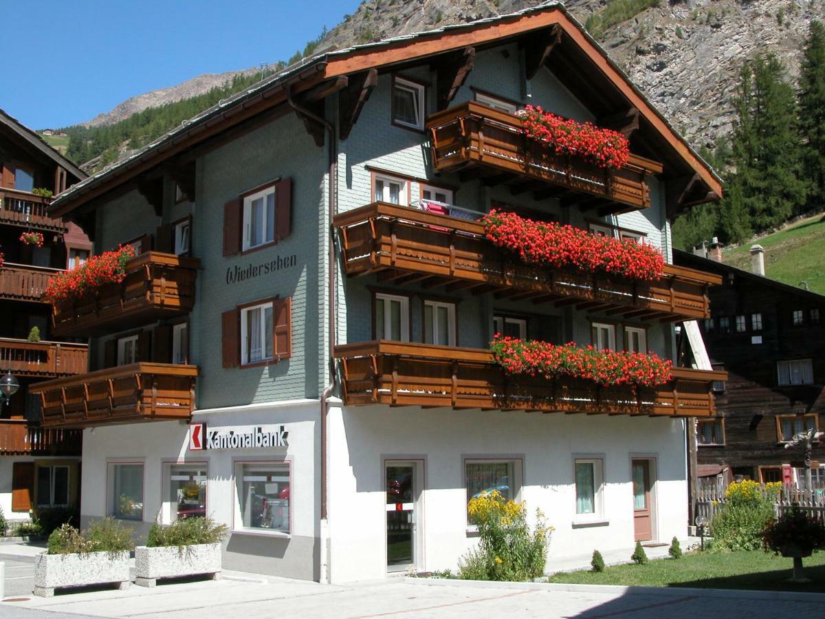 Haus Wiedersehen, Weissmies Apartment Saas-Grund Ngoại thất bức ảnh